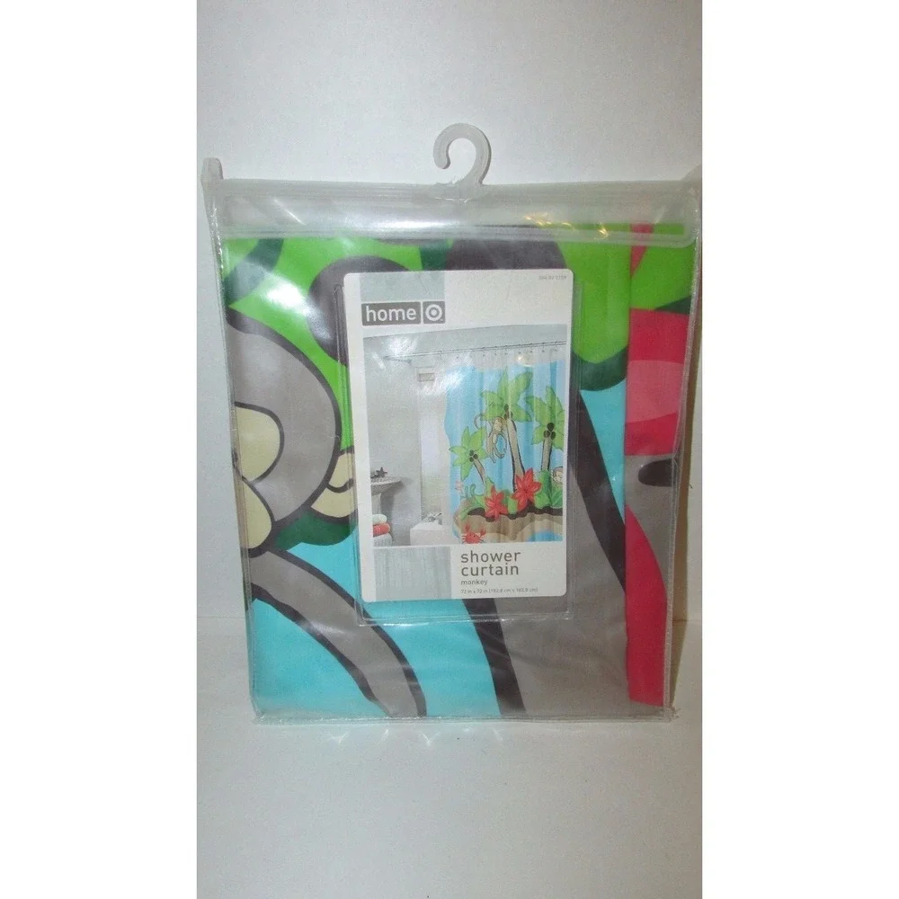 Home for Target monkey coconut trees shower curtain 72 x 72